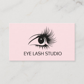 Custom Eye Lash Extension Business Card