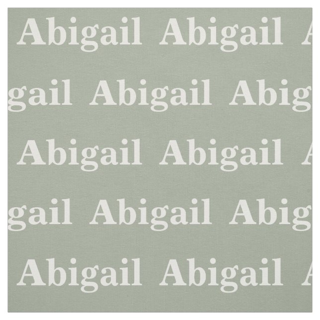 Custom Fabric - Personalised Name Fabric (Swatch)