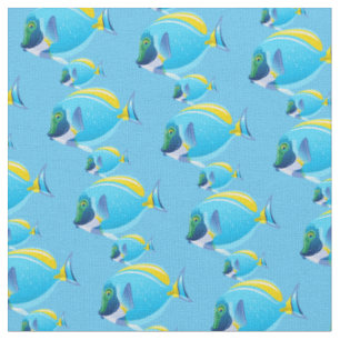 Custom Fabric-Tropical Fish Fabric
