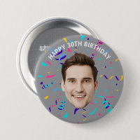 Custom Face 10th 20th 30th 40th 50th 60th Birthday
