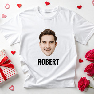 Custom Face 20th 30th 40th 50th Birthday Party T-Shirt