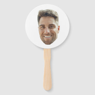 Custom Face Bachelorette Hand Fan
