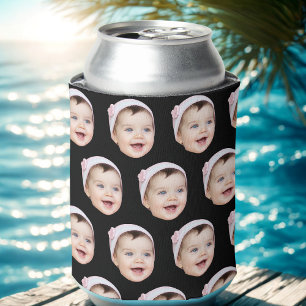 Custom Face Birthday Favors Bachelorette Party Can Cooler