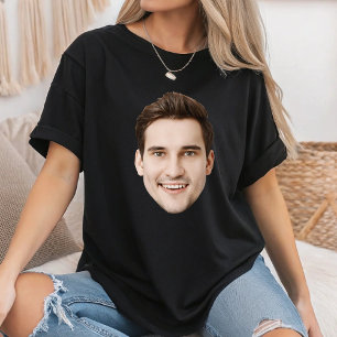 Custom Face Birthday Squad Bachelorette Party T-Shirt