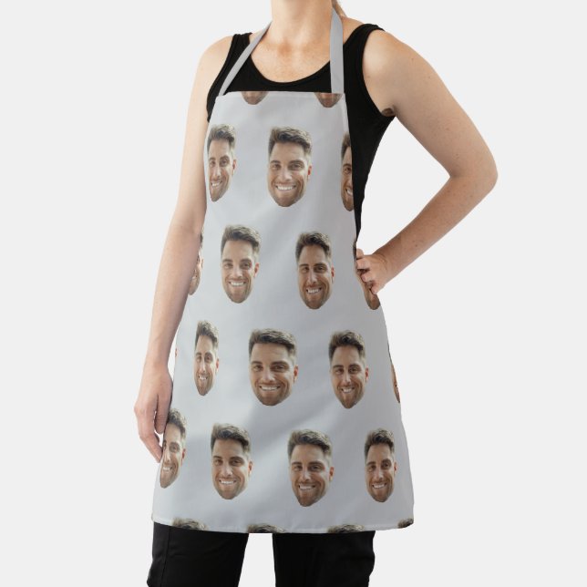 Custom Face Chef Apron Gift (Insitu)