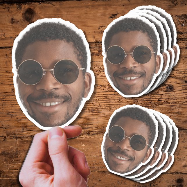 Custom Face Custom Birthday Party Favours (Creator Uploaded)