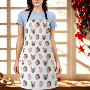 Custom Face, Custom Photo, Family Gift  Apron