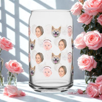 Custom Face, Custom Photo, Family Gift Glasse