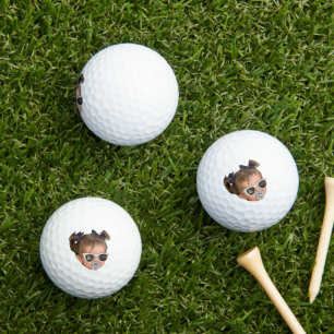 Custom Face, Gift Dad, New Dad Personalised  Golf Balls