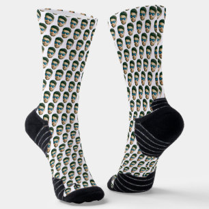 Custom Face Head  Wedding Bridal Shower Party Face Socks