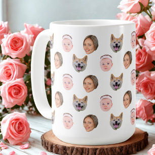 Custom Face Mug, Custom Photo mug, Family Gift  Coffee Mug