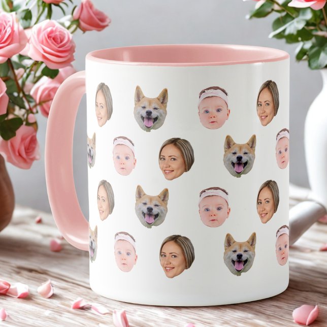 Custom Face Mug, Custom Photo mug, Family Gift  Mug (Creator Uploaded)