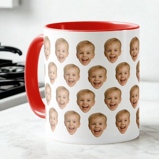 Custom Face Mug, Personalised Face Photo, Family Mug (Creator Uploaded)