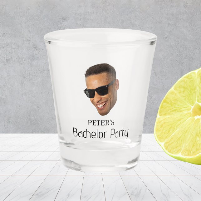 Custom Face Photo Bachelor Party Shot Glass (Custom Face Photo Bachelor Party Shot Glass
)