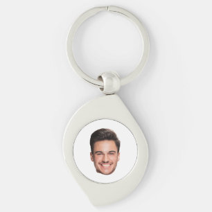 Custom Face Photo Key Ring