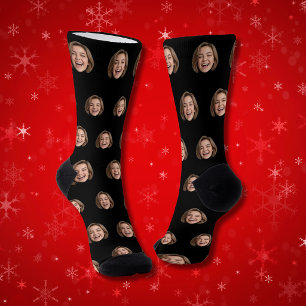 Custom Face Socks Personalised Photo
