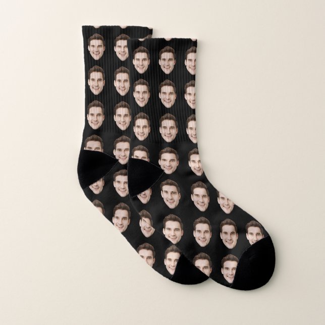 Custom Face Socks Personalised Photo Socks (Pair)