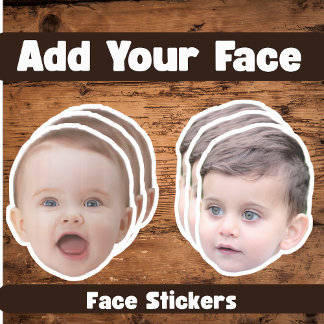 Custom Face Sticker | Face and Photo Label