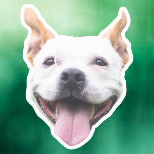 Custom Face Sticker, Personalised Dog Face