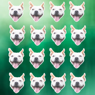 Custom Face Sticker, Personalized Dog Face