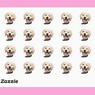 Custom Face Stickers Personalised Dog Face Photo