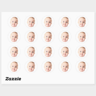 Custom Face Stickers Personalised Face Photo