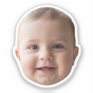 Custom Face Stickers Personalised Face Photo
