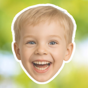 Custom Face Stickers Personalised Face Photo