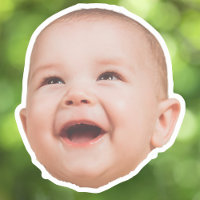 Custom Face Stickers Personalised Face Photo
