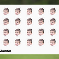 Custom Face Stickers Personalised Picture Photo