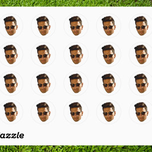 Custom Face Stickers Personalized Face Photo