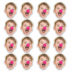 Custom Face Stickers   Personalized Photo Face