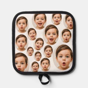 Custom Faces personalised photo Pot Holder