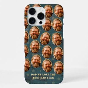 Custom Faces with Text Photo Pattern Funny iPhone 16 Pro Max Case
