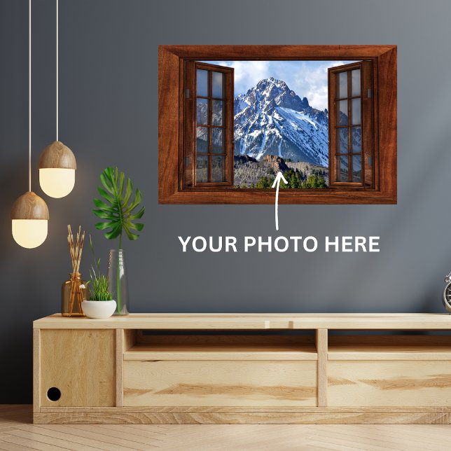 Custom Fake Faux Window  Poster (Creator Uploaded)