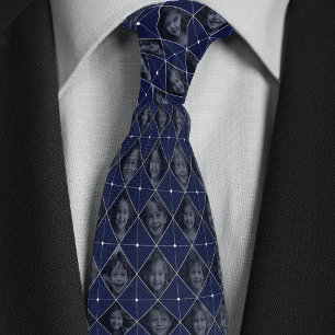 Custom Family 16-Photo Pattern Tie