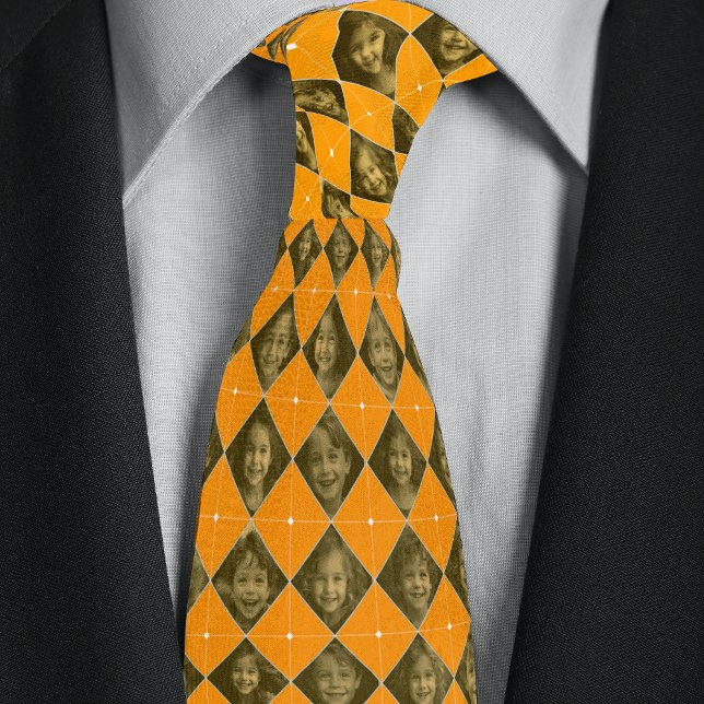 Custom Family 16-Photo Pattern Tie (Creator Uploaded)