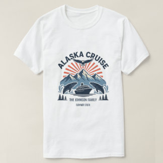 Custom Family Alaska Cruise Matching T-Shirt