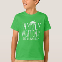 Custom Family Beach Vacation Group Matching 