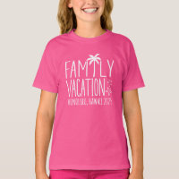 Custom Family Beach Vacation Group Matching 