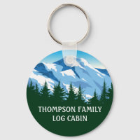 Custom Family Cabin Blue Mountain Forest Nature