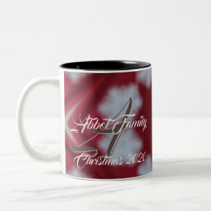 Custom Family Christmas Hot Cocoa Coffee Cup Mug