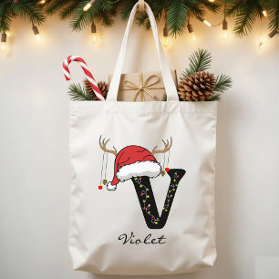 Custom Family Christmas Tote Bag for Mum & Grandma