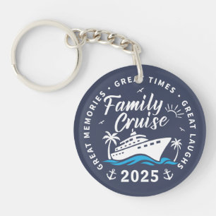 Custom Family Cruise Group Matching Cruise Trip Key Ring