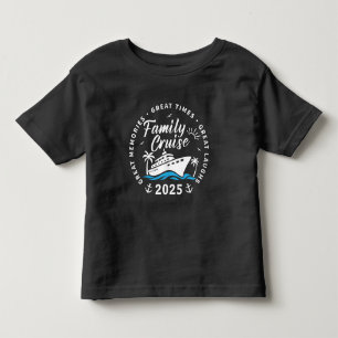 Custom Family Cruise Group Matching Cruise Trip Toddler T-Shirt