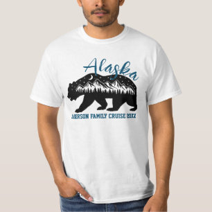 Custom Family Cruise Trip Bear Mountains T-Shirt