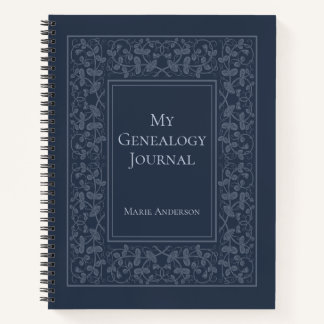 Custom Family Genealogy Ancestry Journal