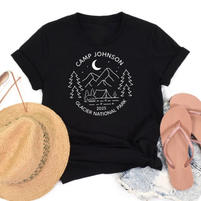 Custom Family Group Matching Camping T-Shirt (Creator Uploaded)
