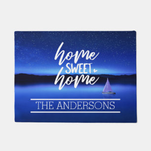 Custom Family   Home Sweet Home Doormat