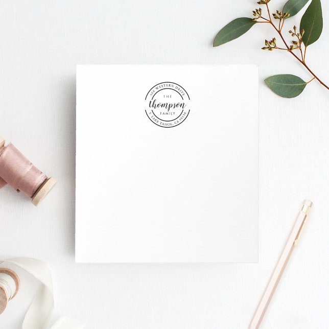 Custom Family Logo Personalised Notepad (Creator Uploaded)